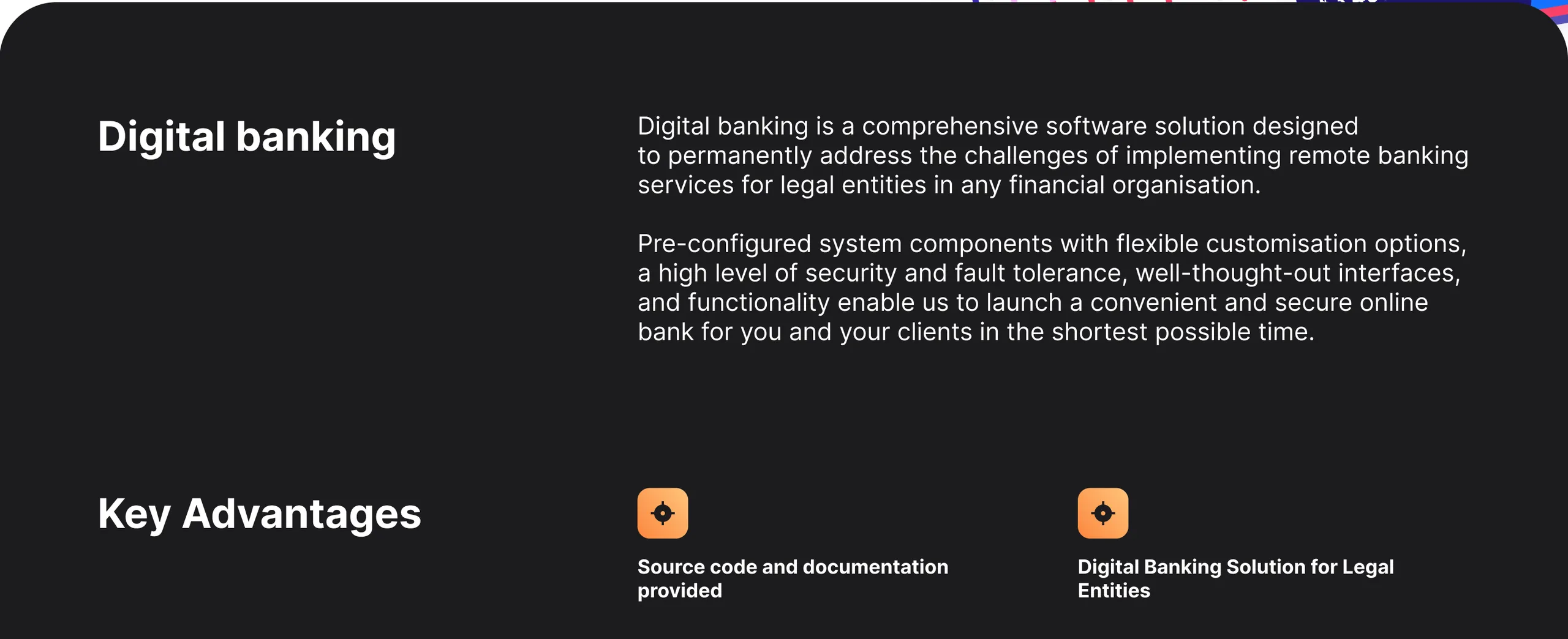 Banking case study - panel 1: product context