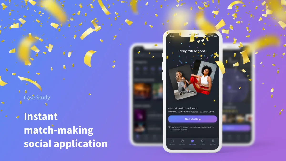 Match-making - dating product presentation