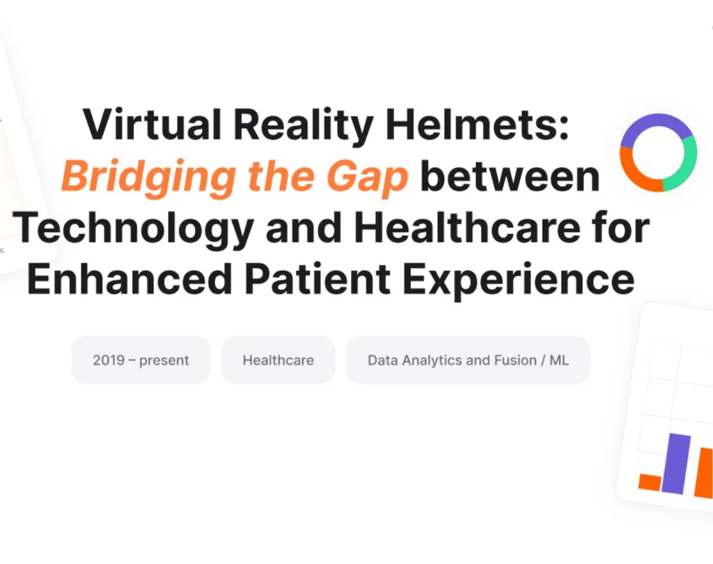 VR healthcare - clinical VR, streaming analytics and ML