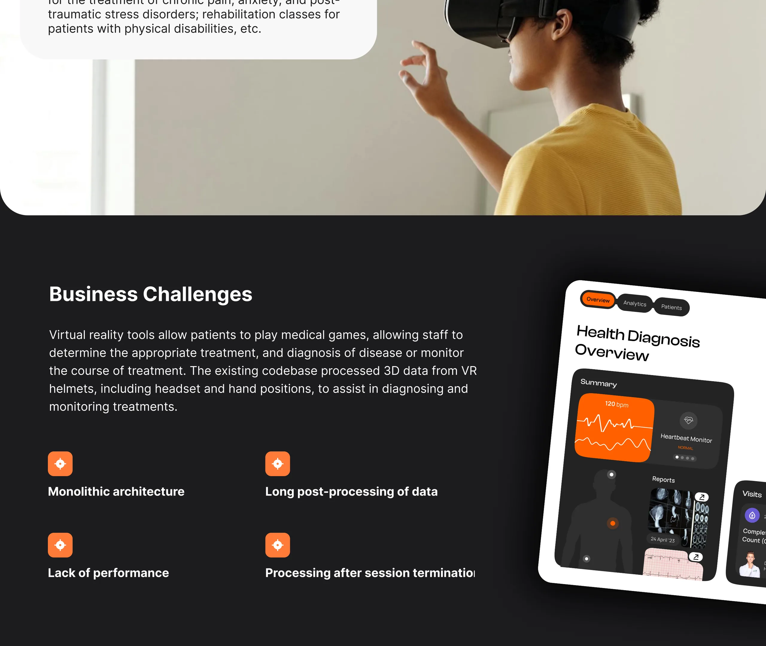 VR case study - panel 2: challenges